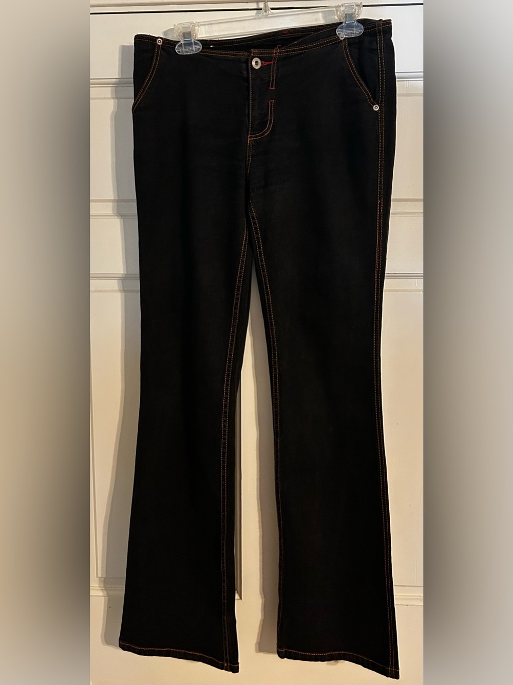Vintage Y2K Ecko Red Dark Wash Jeans - Bratz Doll Aesthetic Contrast Stitch Sz 9